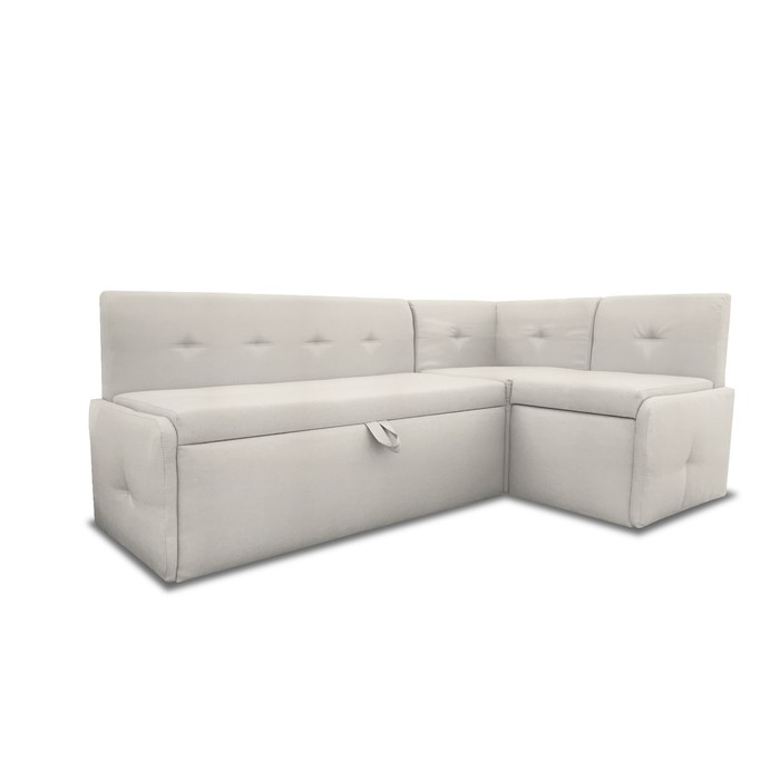 Кухонный уголок «Вена», без стола, 1960×780×1160 мм, искусственная кожа marvel, цвет white - Фото 1