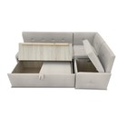 Кухонный уголок «Вена», без стола, 1960×780×1160 мм, искусственная кожа marvel, цвет white - Фото 4