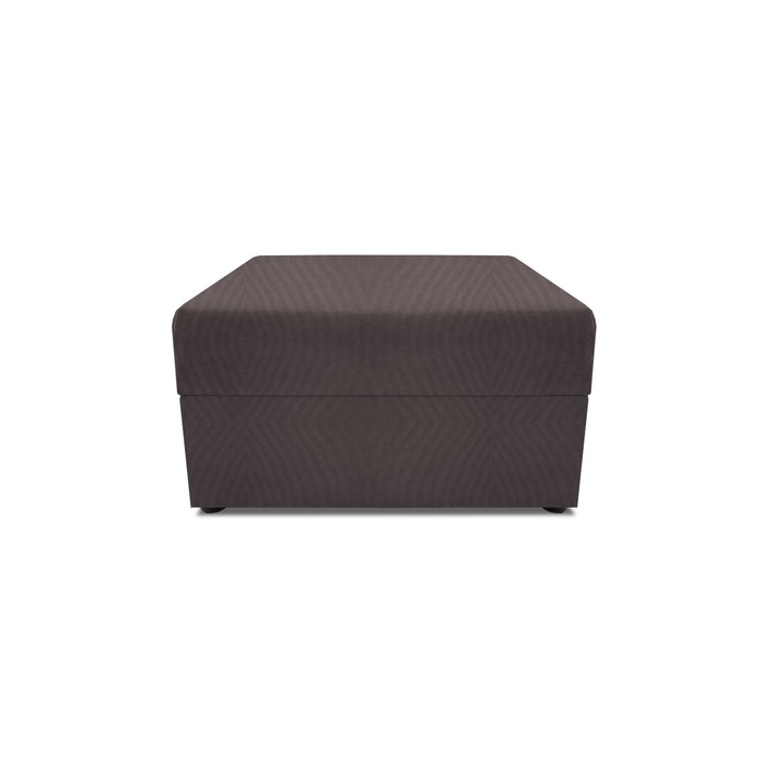 Пуф в прихожую «Бергамо», 777×777×780 мм, велюр, цвет dream stone - Фото 1