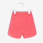 Шорты для девочки, цвет розовый, рост 110 см - фото 49183249