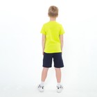 Шорты для мальчика, цвет тёмно-синий, рост 128 см - фото 50961648