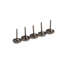 Гвозди ТУНДРА, декоративные, обивочные, фактурные, 11×16 мм, бронза, фасовка 50 шт. - Фото 12