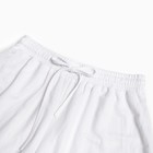 Костюм женский (футболка, шорты) MINAKU: Casual collection цвет белый, размер 46 - Фото 11