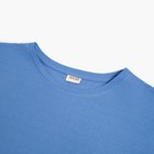 Костюм женский (футболка, шорты) MINAKU: Casual collection цвет голубой, размер 46 - Фото 8