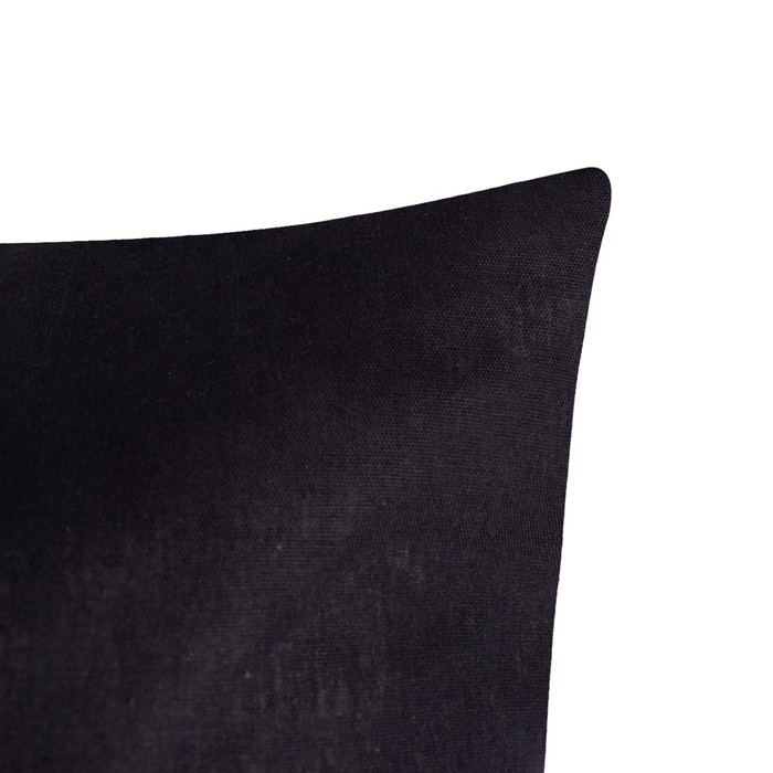 Наволочка Этель, 50х70 см, цвет чёрный, 100% хлопок, бязь - фото 1883914468