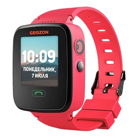 Детские смарт-часы Geozon Aqua G-W04PNK, 1.44", IPS, SIM, камера, GPS, 600 мАч, розовые 7990120