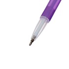 Ручка шариковая 0,7мм синяя, Неон корпус МИКС 9024811