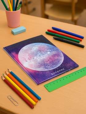 Дневник школьный для 1-11 классов, «Вселенная», твёрдая обложка 7БЦ, глянцевая ламинация, 40 листов
