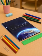 Дневник школьный для 1-11 классов, «Земля из космоса», твёрдая обложка 7БЦ, глянцевая ламинация, 40 листов - Фото 2