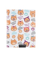 Дневник школьный для 1-11 классов, «Собачка и фразочки ПАТТЕРН», твёрдая обложка 7БЦ, глянцевая ламинация, 40 листов - Фото 3