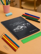 Дневник школьный для 1-11 классов, «Тачка Black Drift», твёрдая обложка 7БЦ, глянцевая ламинация, 40 листов - Фото 2