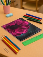 Дневник школьный для 1-11 классов, «Цветок», твёрдая обложка 7БЦ, глянцевая ламинация, 40 листов - Фото 2