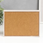 Ключница настенная «Синица», панно декоративное, дуб молочный, 15×21 см - фото 28474289