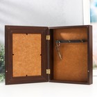 Ключница "Яркий цветок" венге 19х24 см МИКС - фото 28474296