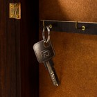 Ключница "Яркий цветок" венге 19х24 см МИКС - фото 28474297