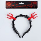 Карнавальный ободок «Гори огнем», красный - фото 23377362
