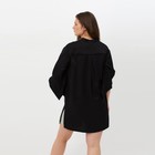 Рубашка женская MINAKU: Casual collection цвет черный, р-р 50 - Фото 3