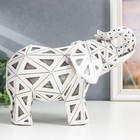 Фигурка 3D полистоун «Слон Геометрия», 19×11×25.5 см - Фото 5