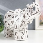 Сувенир полистоун 3D "Слон Геометрия" 19х11х25,5 см - Фото 6