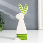 Фигурка керамика «Синьор зайчик в зелёных штанишках», 3.5×5.5×13 см  (артикул 7386576)  большой выбор товаров оптом и в розницу по низким ценам с доставкой