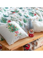 Подушка новогодняя Этель «Новогодняя ель», 40×40 см, 100% п/э, велюр - Фото 2