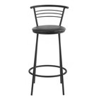 Стул барный "Мах", Черный/Черный - фото 30758099