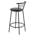 Стул барный "Мах", Черный/Черный - фото 30758100