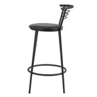 Стул барный "Мах", Черный/Черный - фото 30758101