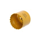 Коронка биметаллическая ТУНДРА, 54 мм, M16 с дополнительной фиксацией - Фото 3