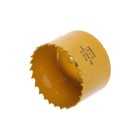 Коронка биметаллическая ТУНДРА, 64 мм, M16 с дополнительной фиксацией - Фото 3