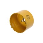 Коронка биметаллическая ТУНДРА, 65 мм, M16 с дополнительной фиксацией - Фото 3