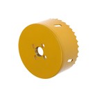 Коронка биметаллическая ТУНДРА, 89 мм, M16 с дополнительной фиксацией - Фото 5