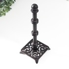 Фигурка чугун, салфетница «Узоры», 30×11×11 см - Фото 3