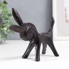 Фигурка чугун, подставка для колец «Ослик», 10×4×12.5 см - Фото 2