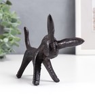 Фигурка чугун, подставка для колец «Ослик», 10×4×12.5 см - Фото 3