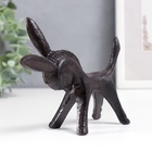 Фигурка чугун, подставка для колец «Ослик», 10×4×12.5 см - Фото 3