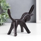 Фигурка чугун, подставка для колец «Ослик», 10×4×12.5 см - Фото 5