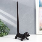 Фигурка чугун, держатель для полотенец бумажных «Собака», 30×7×14 см - Фото 4