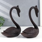 Сувенир чугун "Два лебедя" набор 2 шт 20х8х15 см - Фото 4