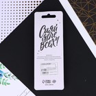 Свеча для торта, цифра «6», синяя, 4×13 см - Фото 6