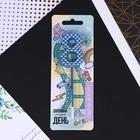 Свеча для торта, цифра «8», синяя, 4×13 см - Фото 5