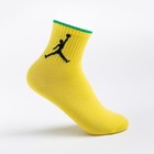 Носки детские Jordan, цвет жёлтый, размер 14 (3-4 года) - фото 9777335