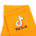 Носки детские TikTok, цвет оранжевый, размер 22 (10-12 лет) - Фото 2