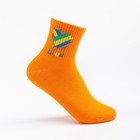 Носки детские Likee, цвет оранжевый, размер 18 (6-8 лет) - фото 11504706