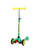 Самокат GRAFFITI «В лесу», колёса PU 110/80 мм, ABEC 7, цвет зелёный - Фото 7