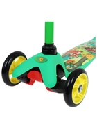 Самокат GRAFFITI «В лесу», колёса PU 110/80 мм, ABEC 7, цвет зелёный - Фото 8