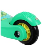 Самокат GRAFFITI «В лесу», колёса PU 110/80 мм, ABEC 7, цвет зелёный - Фото 9