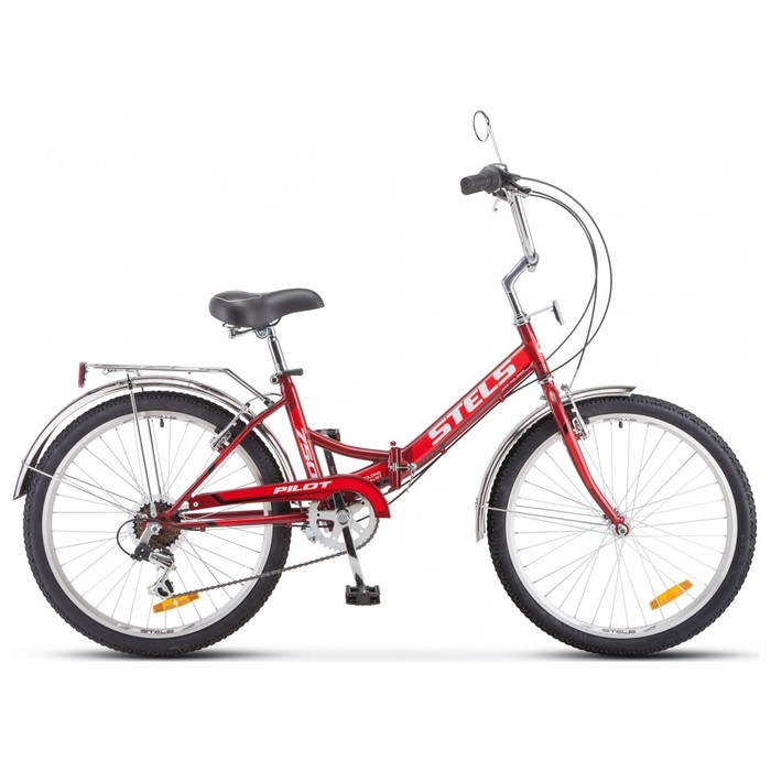 Велосипед 24" Stels Pilot-750, Z010, цвет красный, размер 14" - Фото 1