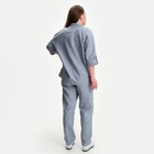 Пиджак женский MIST plus-size, размер 54, цвет голубой 7892586