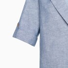 Пиджак женский MIST plus-size, размер 56, цвет голубой - Фото 8